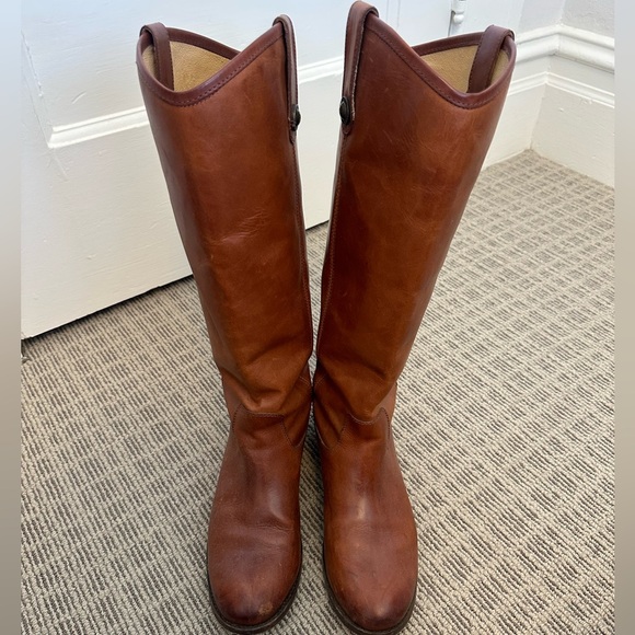 Frye Melissa Button Riding Boots - Picture 3 of 6